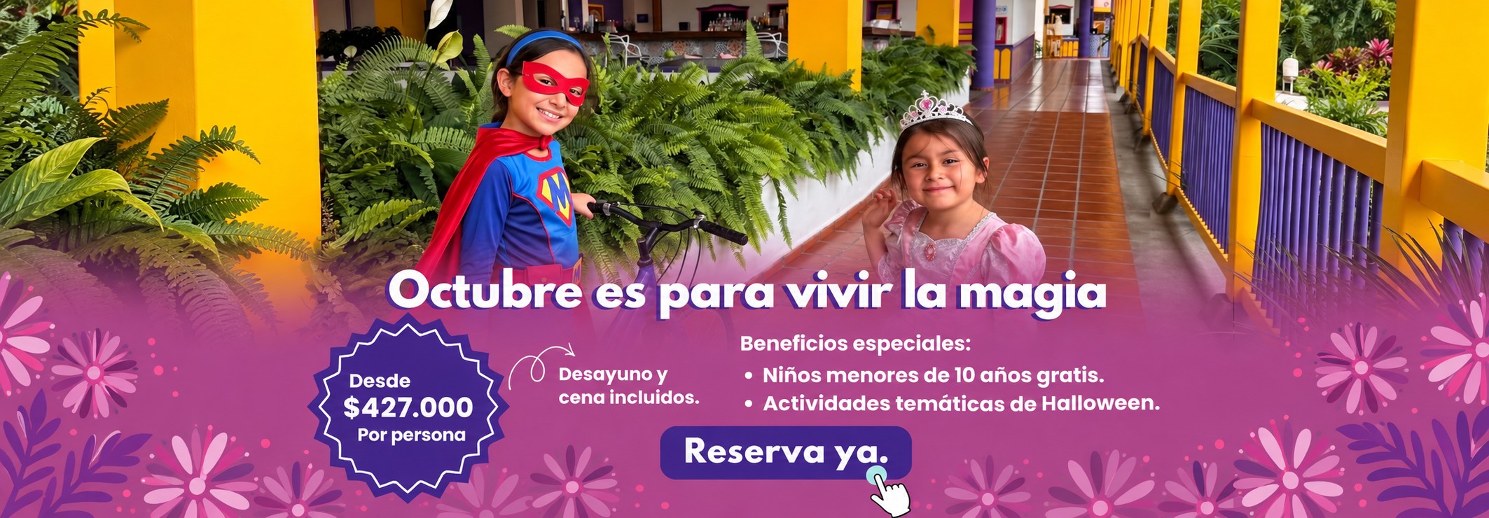 Octubre es para vivir la magia - desde $427.000 por persona